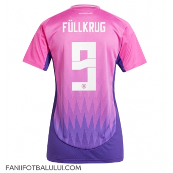 Germania Niclas Fullkrug #9 Echipament de Fotbal Replică European 2024 Femei Deplasare
